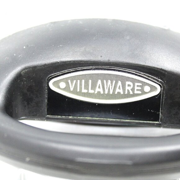 VillaWare Model 2004 Uno Classic 7" Round Chrome Thin Waffler Maker TESTED WORKS - Picture 2 of 8